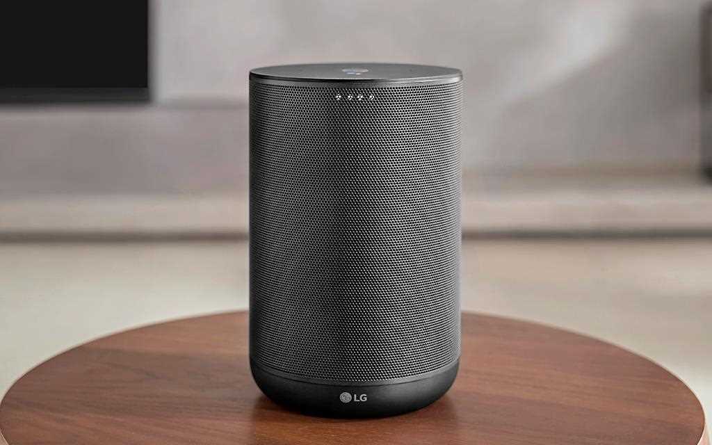 A front view of LG audio speaker PK7