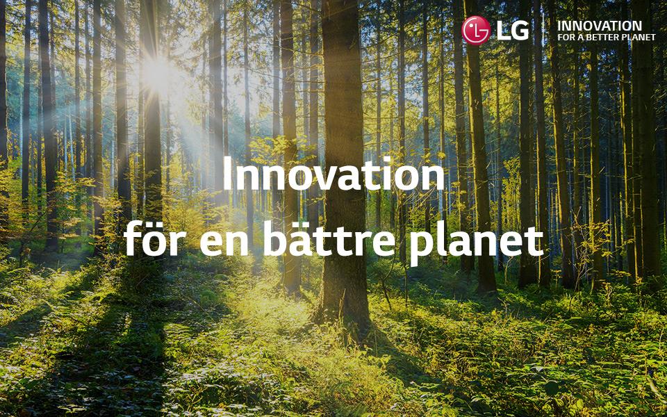 Innovation for a better planet - LG's commitment to creating a more sustainable future | More at LG MAGAZINE