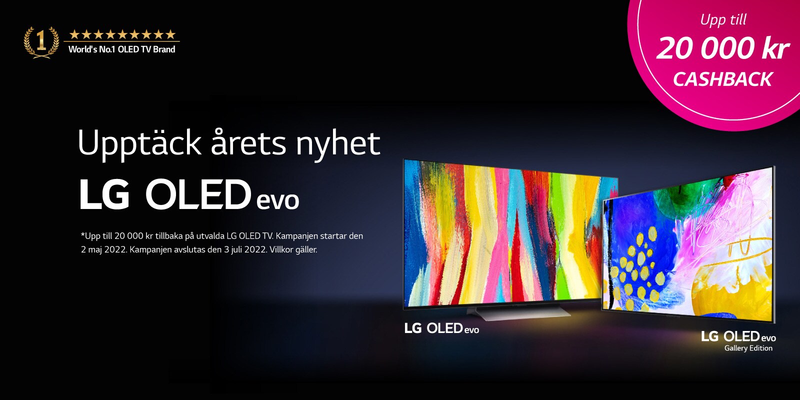 Nya LG OLED evo och LG OLED evo Gallery Edition