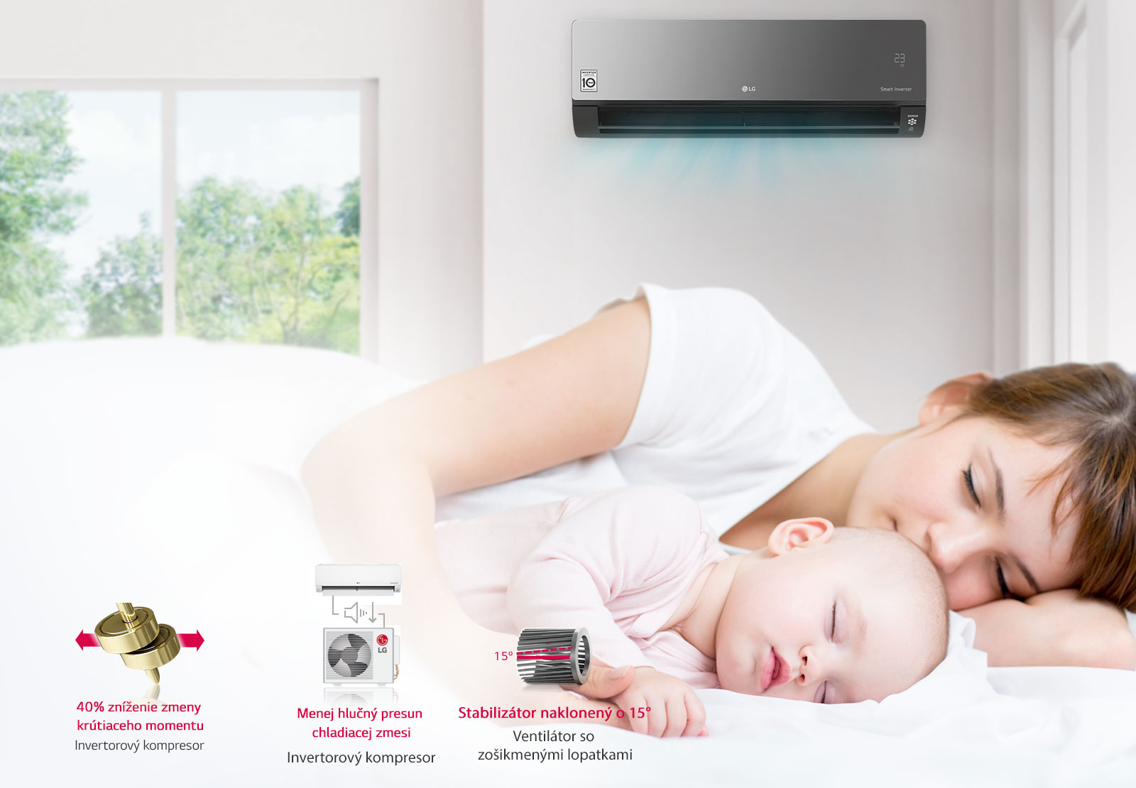 Nízka hlučnosť<br>1