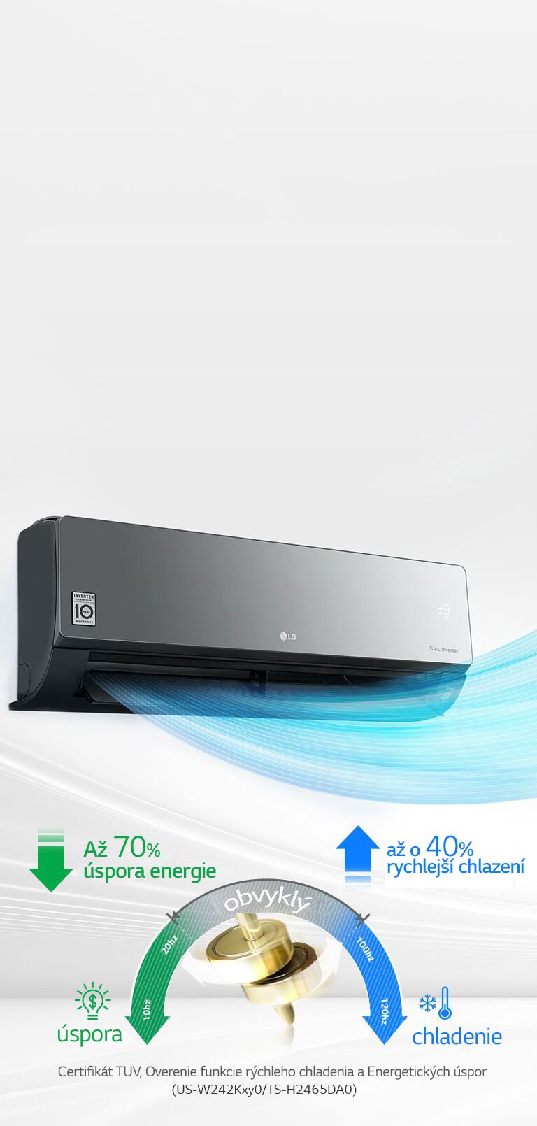 Úspora energie a rýchle chladenie<br>2