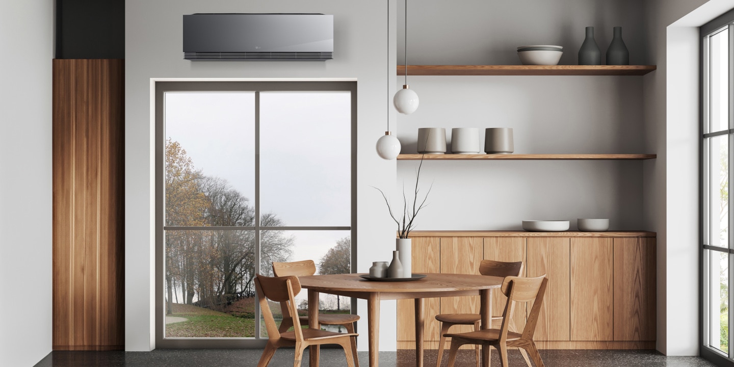 Klimatizácia LG s funkciou All Cleaning vyčistí a vysuší interiér pred dlhodobým uskladnením v chladných ročných obdobiach.