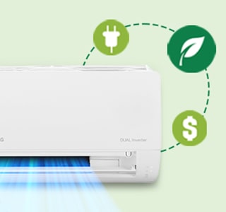 Ukážka úspory energie a ochrany Zeme prostredníctvom produktov.