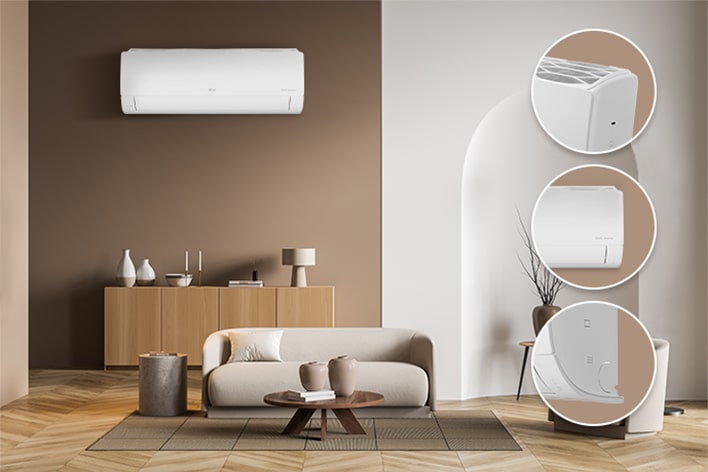 Priestor a produkt sa dobre dopĺňajú a podrobne zobrazujú materiál produktu.