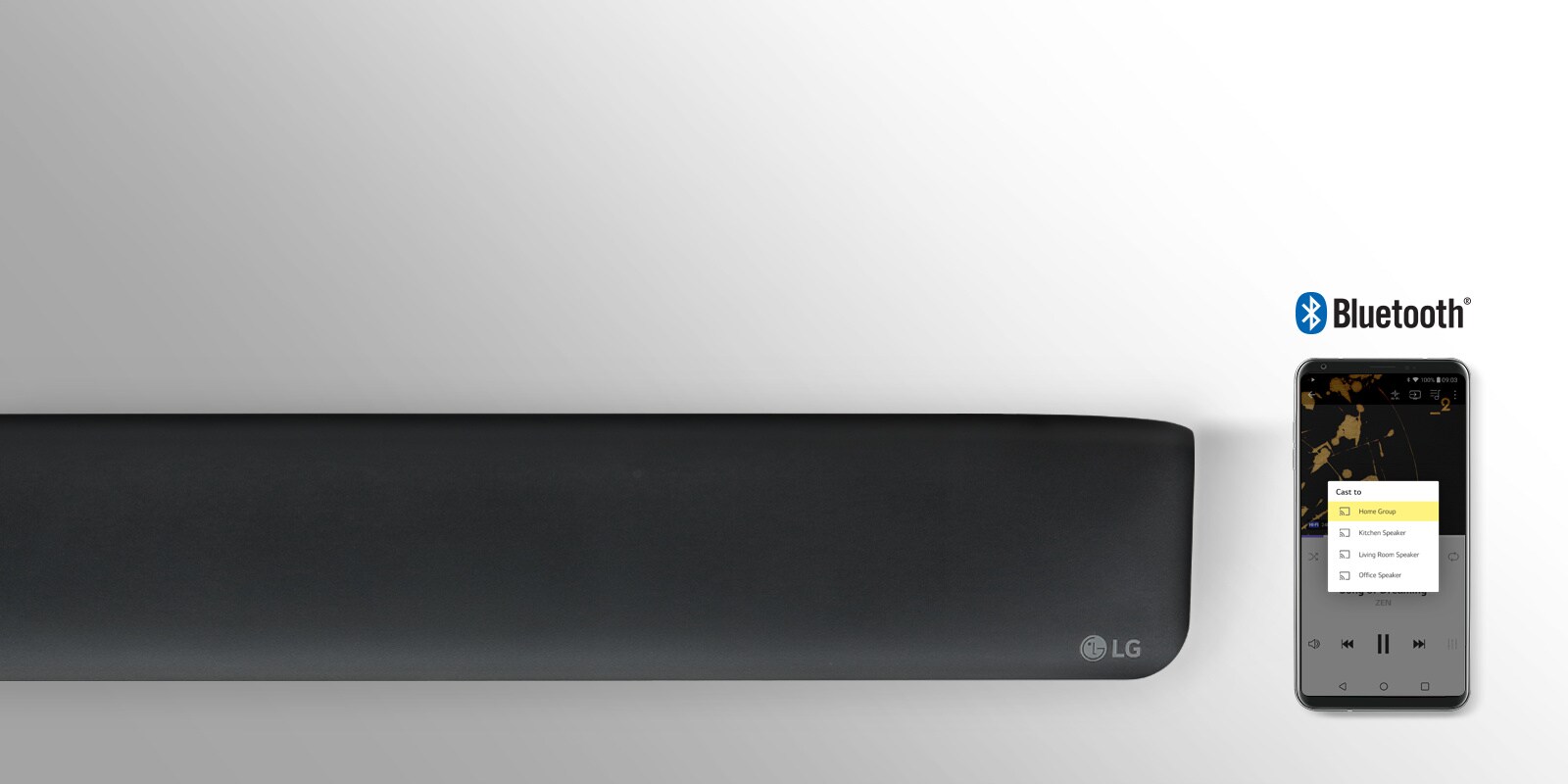 Aktivujte SoundBar s funkciou Bluetooth Stand-by1