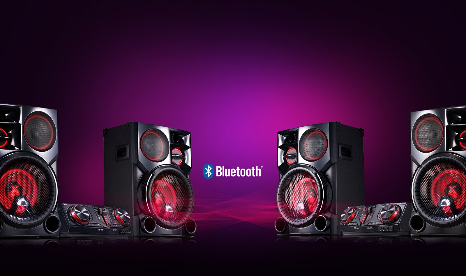 Bezdrôtové party, 2 porcie zvuku a zábavy1