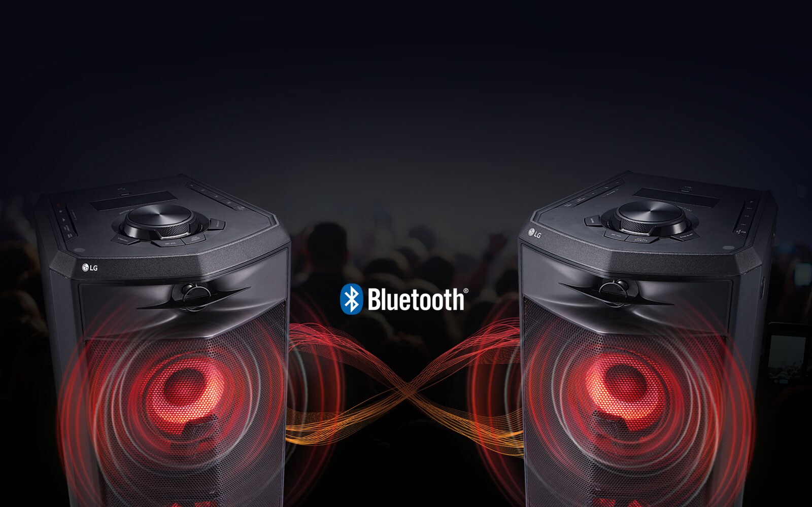 Funkcia Wireless Party Link<br>1