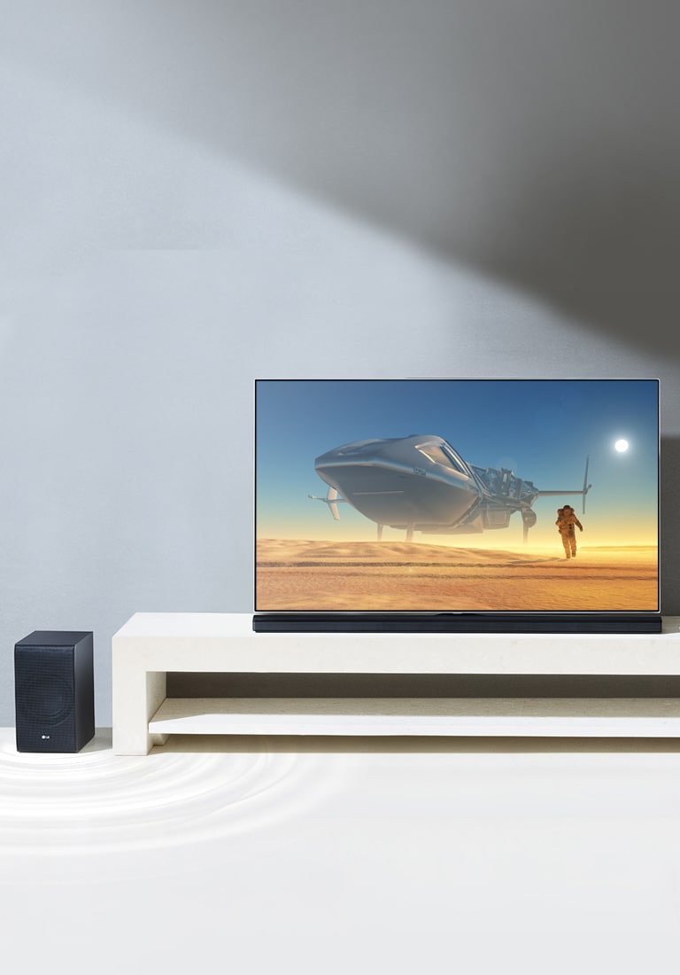 Bezdrôtový subwoofer pre vynikajúce basy bez káblov