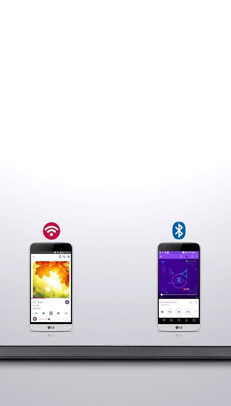 Kompatibilita s rozhraniami Wi-Fi a Bluetooth umožňuje streamovať akýkoľvek obsah