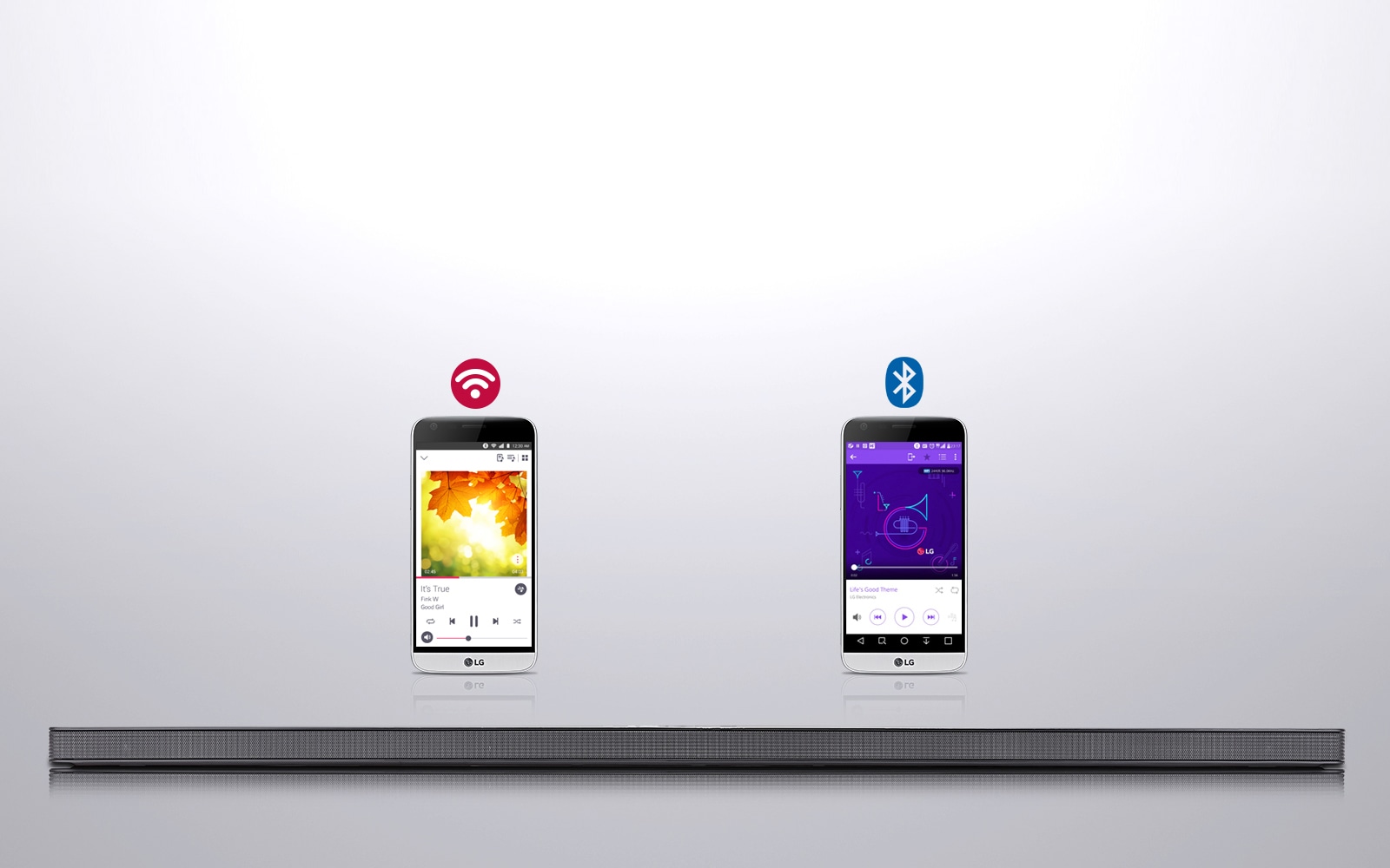 Kompatibilita s rozhraniami Wi-Fi a Bluetooth umožňuje streamovať akýkoľvek obsah