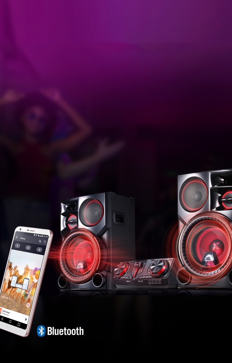 Aplikácia LG Bluetooth umožňuje ovládanie prostredníctvom mobilného telefónu