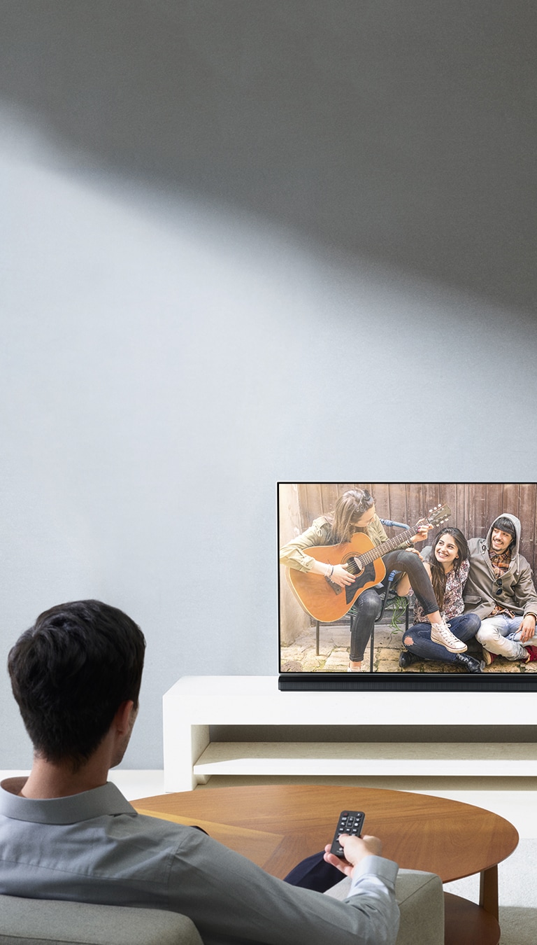 Ovládanie pomocou diaľkového ovládača k televízoru