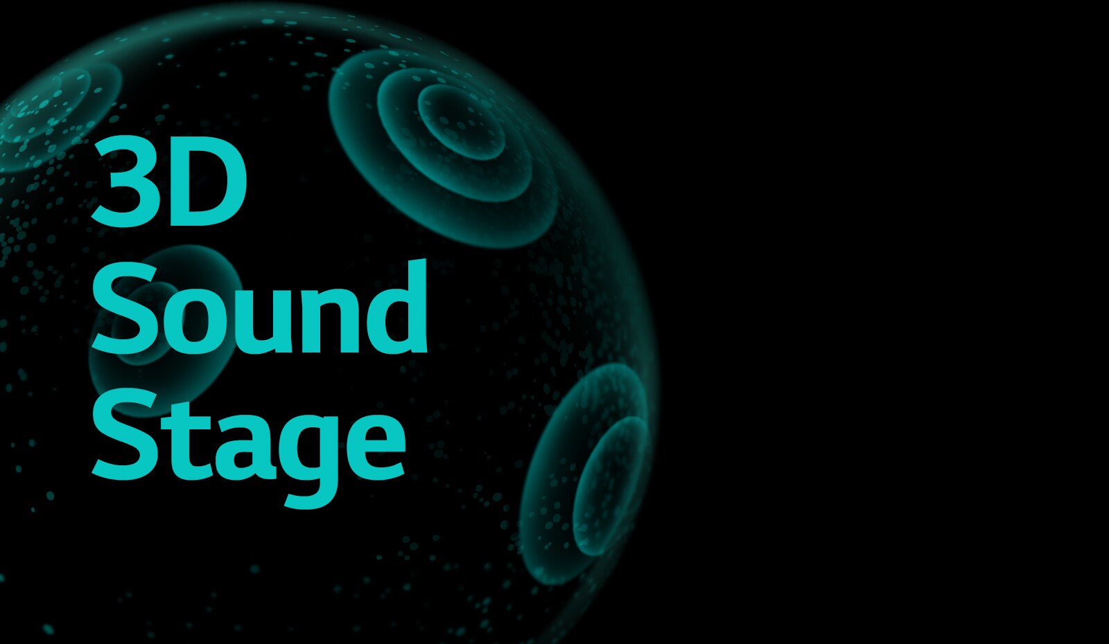 Priehľadná bariéra obklopuje ženu, ktorá sleduje film na telefóne. Má nasadené slúchadlá TONE Free a v hornej časti sa nachádza text 3D Sound Stage.