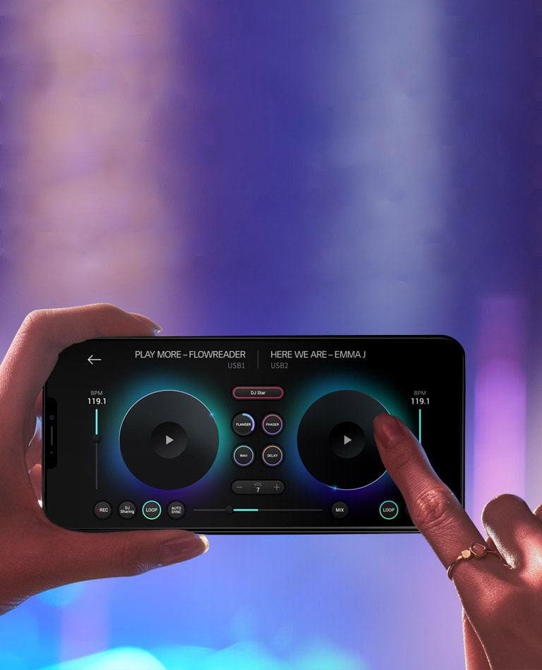 Ovládajte hudbu na diaľku pomocou aplikácie DJ App2
