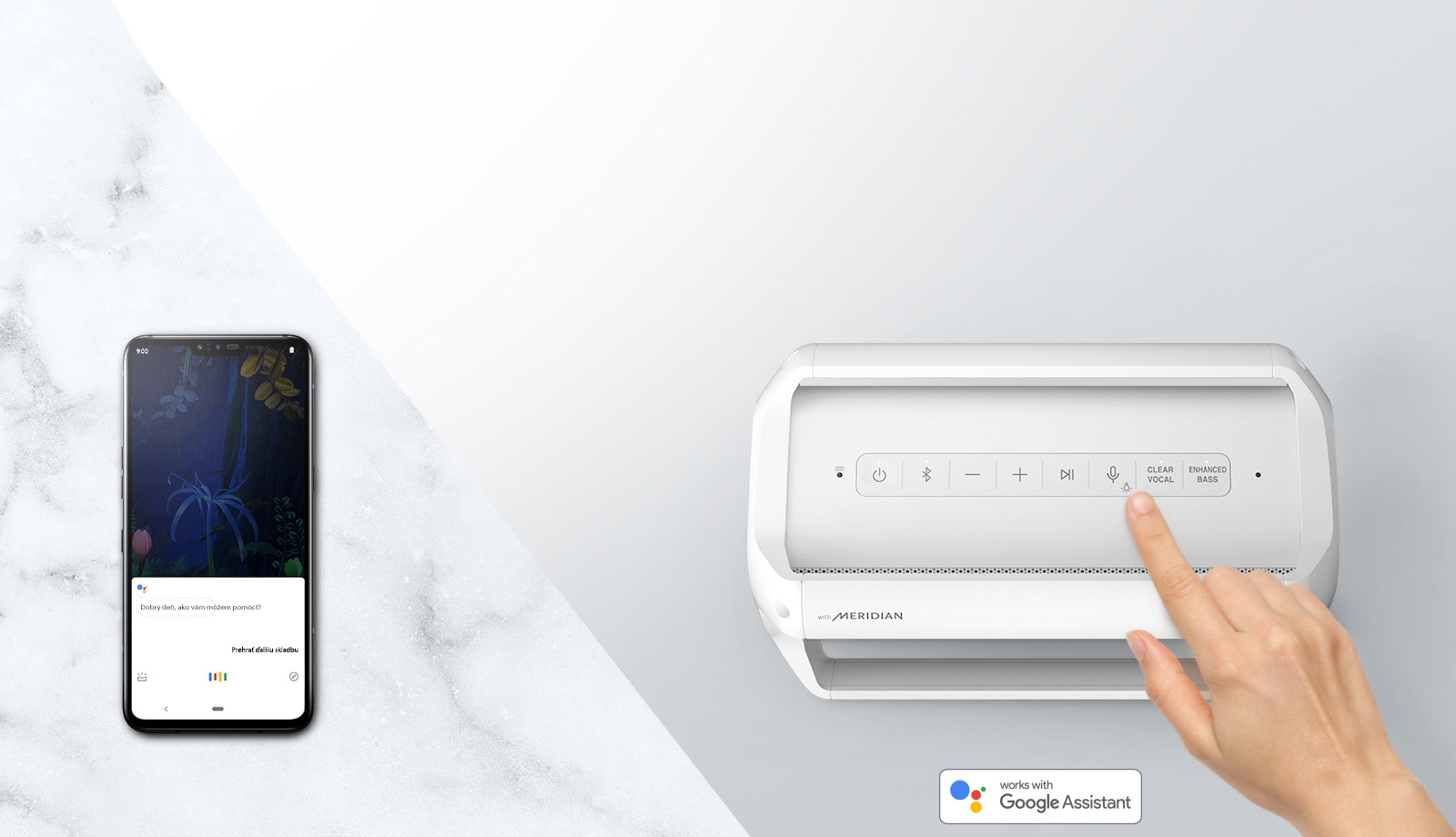 Ovládanie hlasom pre diaľkové ovládanie1