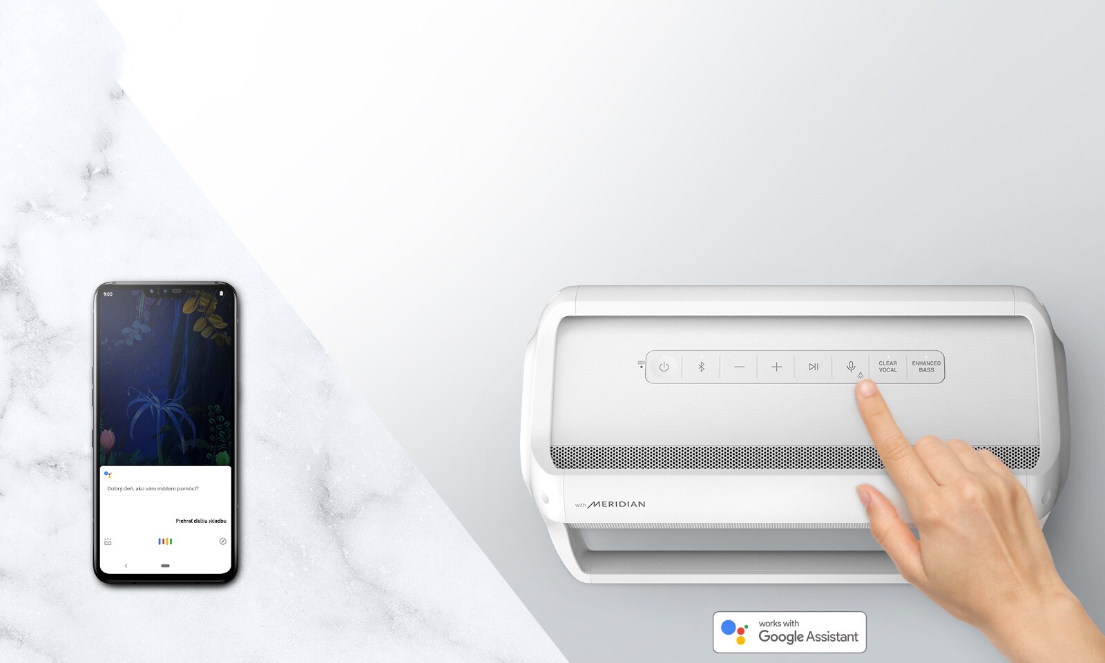 Ovládanie hlasom pre diaľkové ovládanie1