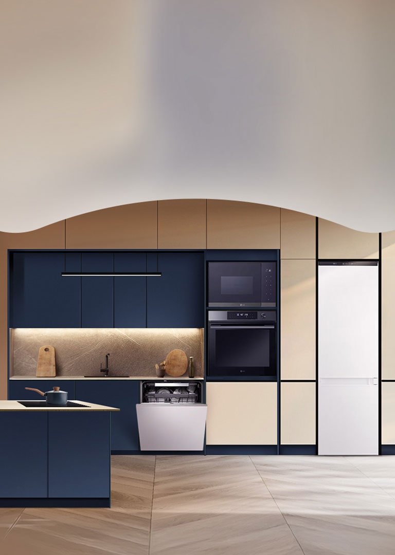 Štýlová kuchyňa začína so vstavanými spotrebičmi LG