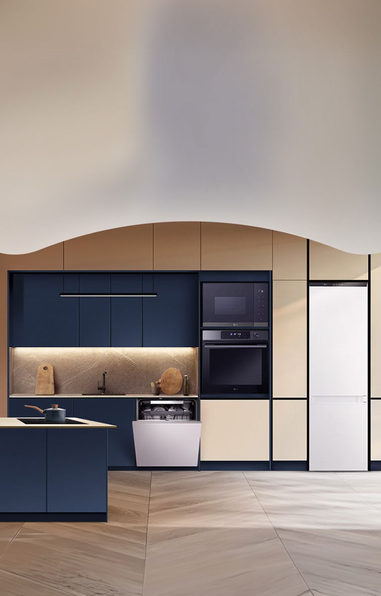 Štýlová kuchyňa začína so vstavanými spotrebičmi LG