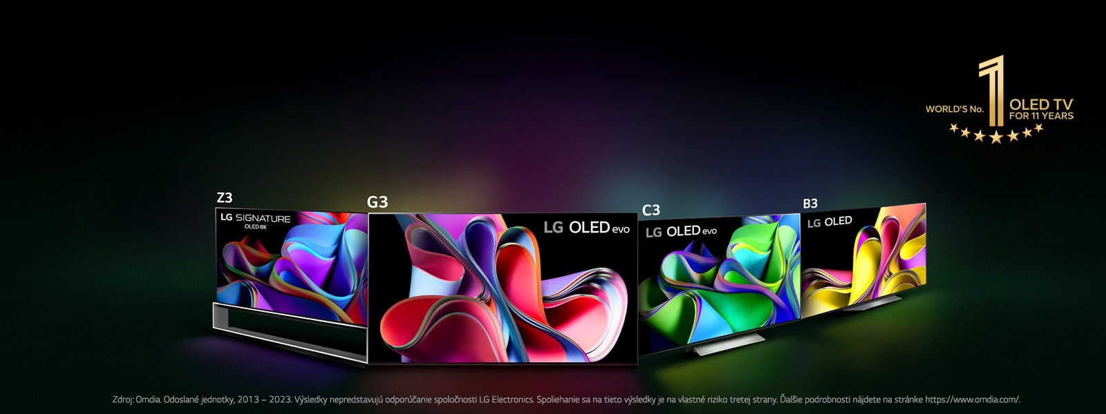 LG OLED TV Nový rad LG OLED
