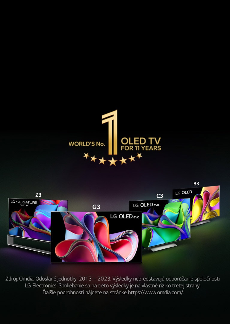 LG OLED TV Nový rad LG OLED