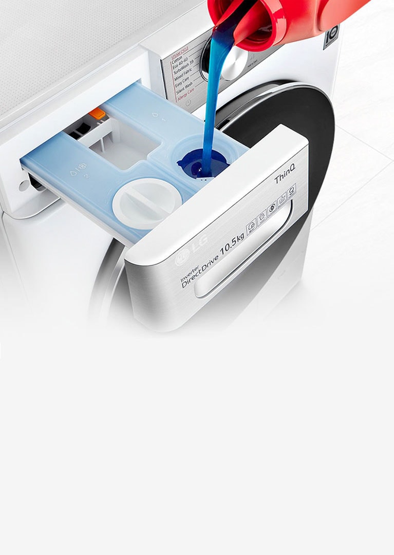 Presné a zároveň flexibilné dávkovanie pracieho prostriedku