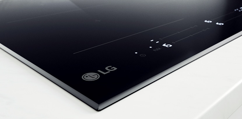 Tento obrázok ukazuje bielu LED diódu indukčnej varnej dosky.