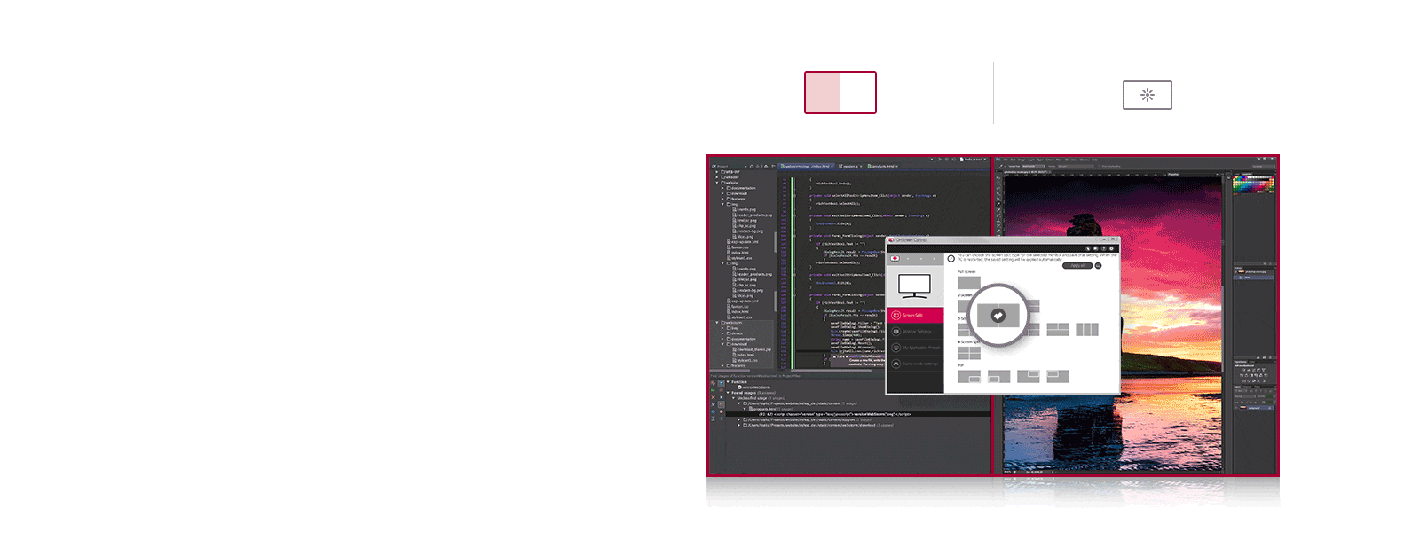 Aplikácia OnScreen Control prináša prehľadnejšie používateľské rozhranie.