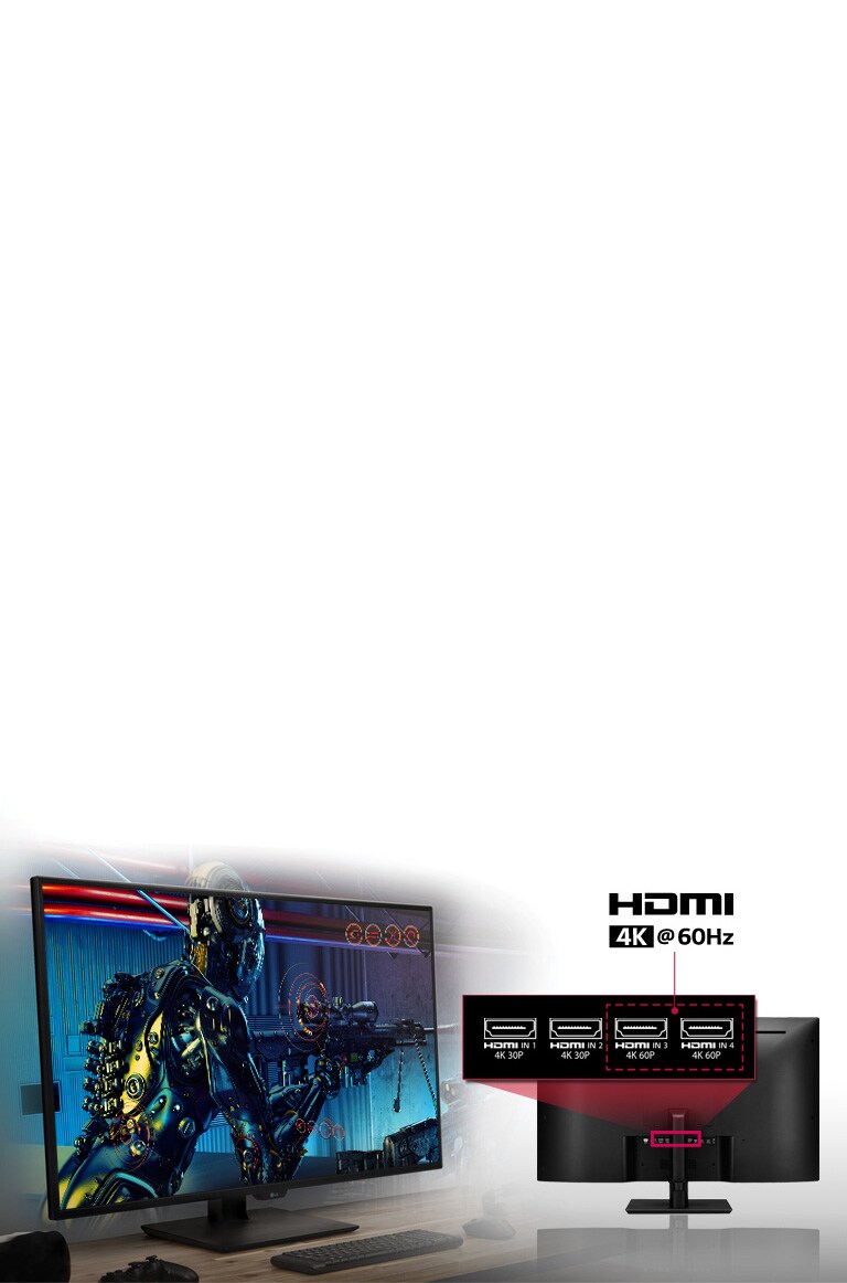 Podporuje 4K pri frekvencii 60 Hz<br>2