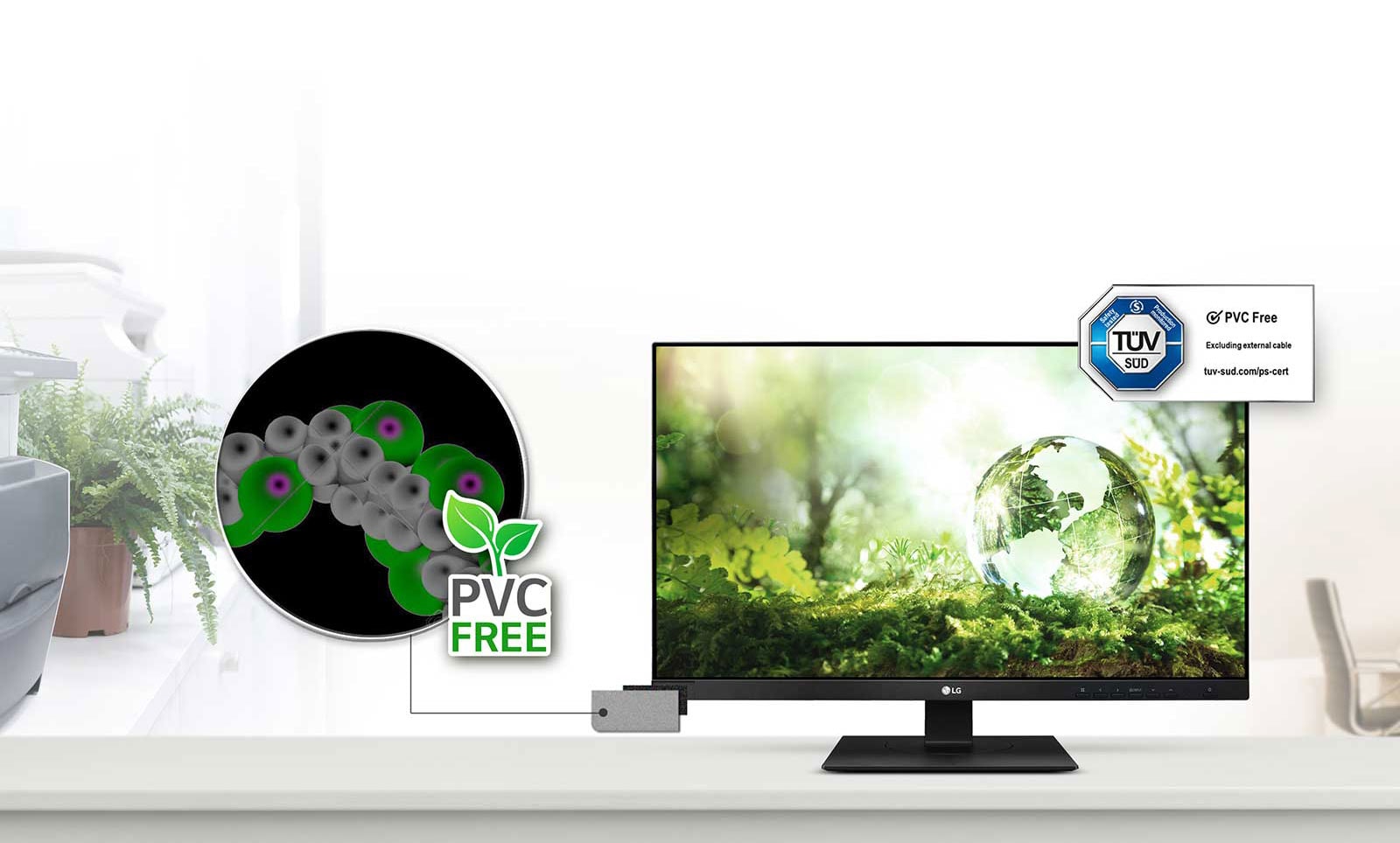 Bez obsahu PVC: Žiadne škodlivé materiály1