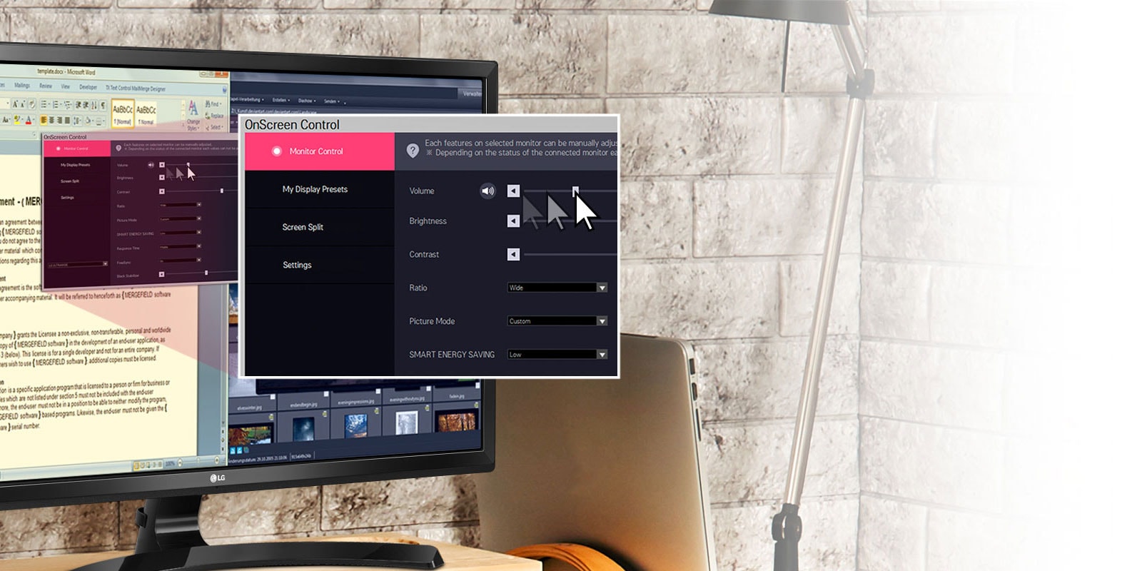 Jednoduché používanie aplikácie OnScreen Control1