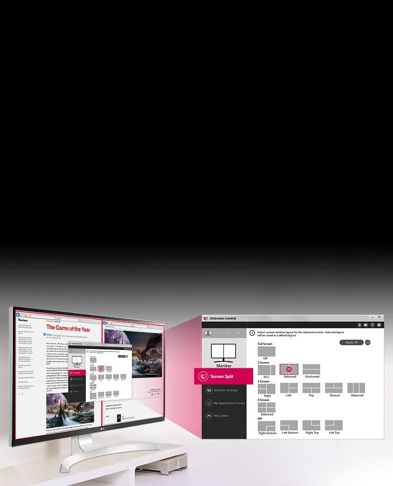 Nastavenie obrazovky spomedzi 14 možností2