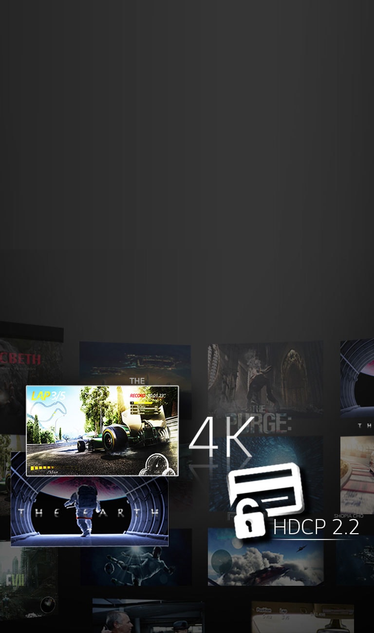 Kompatibilné s HDCP 2.22