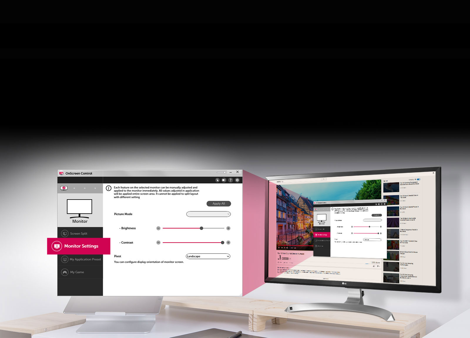 Jednoduché rozhranie s OnScreen Control 2.03