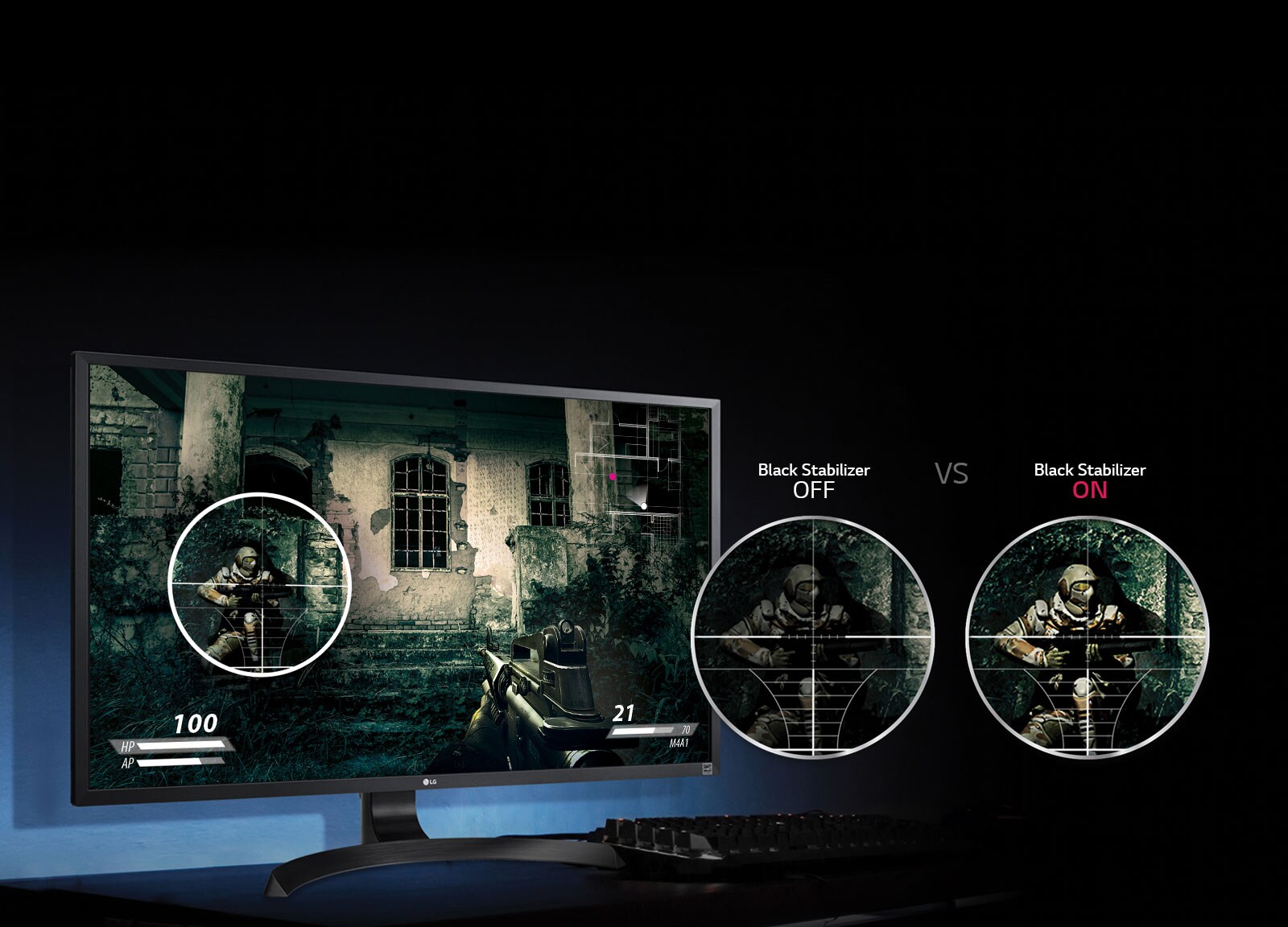 Plná viditeľnosť aj v najtmavších rohoch obrazovky1