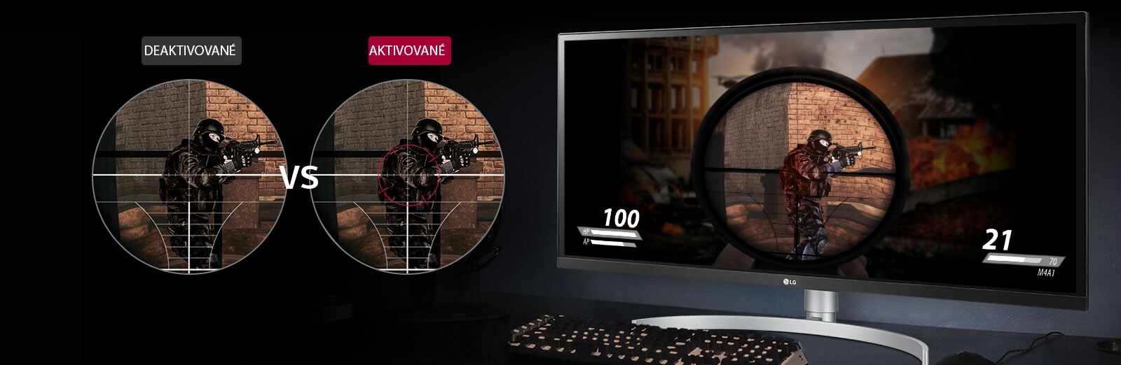 Funkcia Crosshair