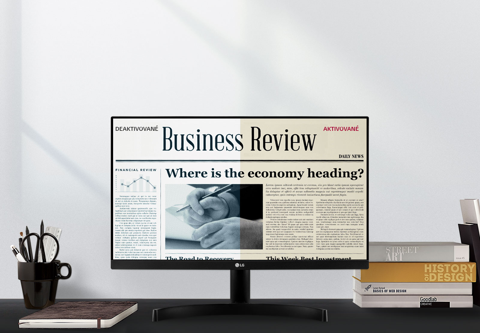 Lepší zrak s režimom Reader Mode<br>1