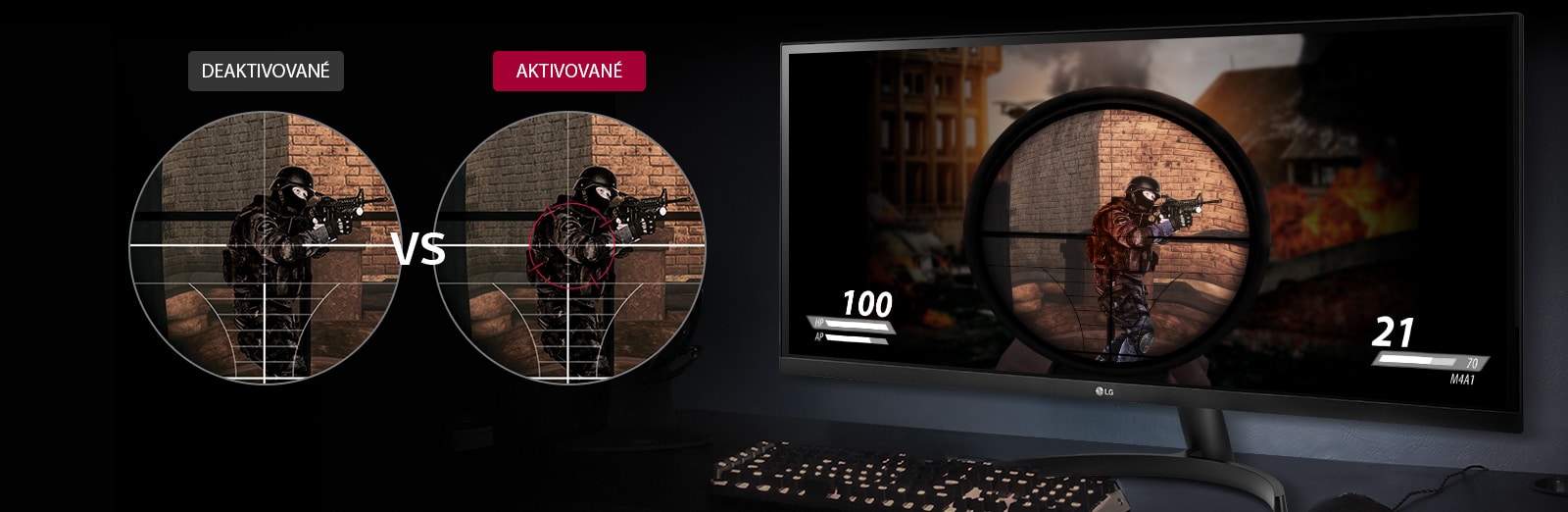 Funkcia Crosshair
