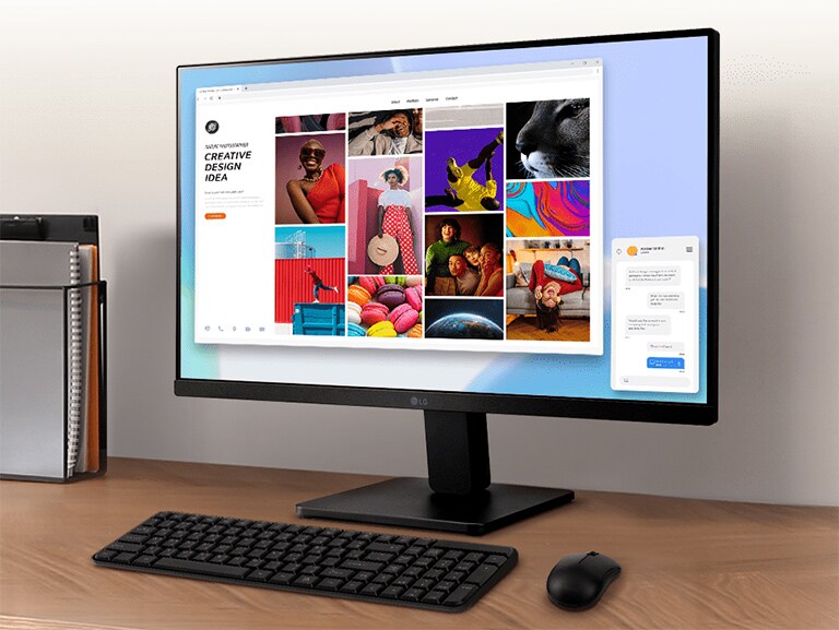 27-palcový displej IPS s Full HD.