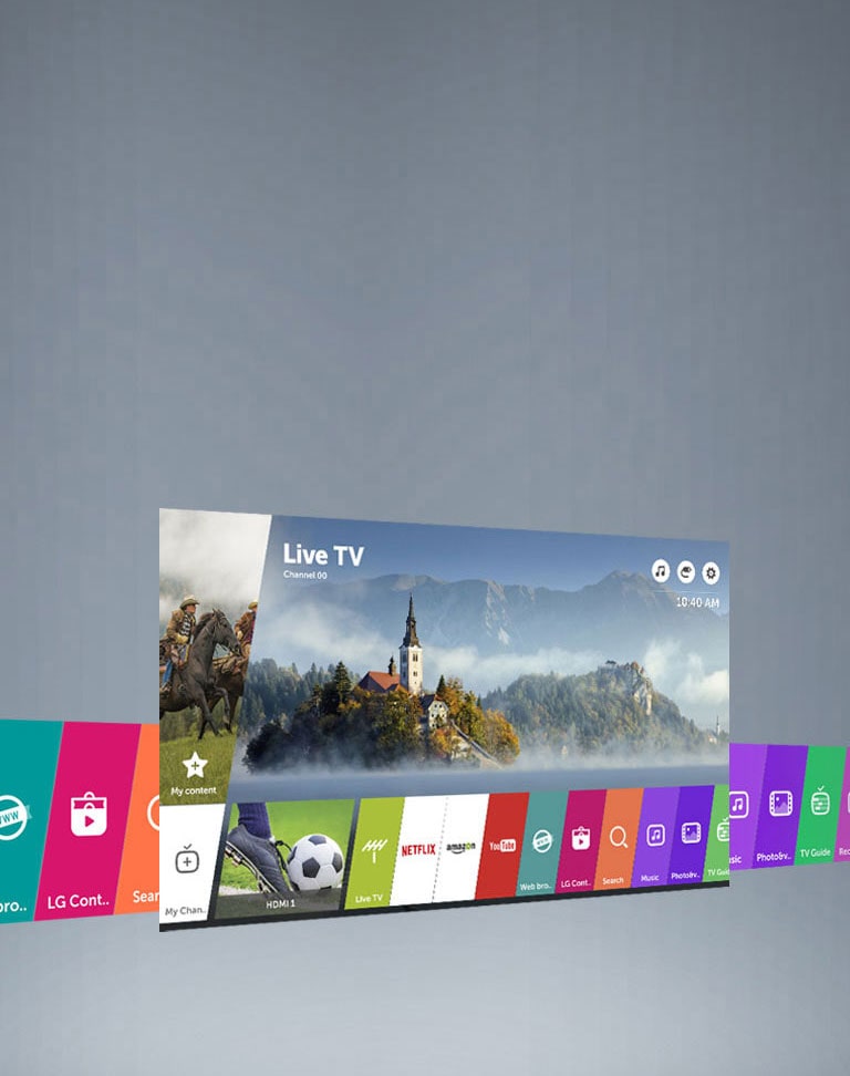 webOS 3.5 pre Smart TV<br>2