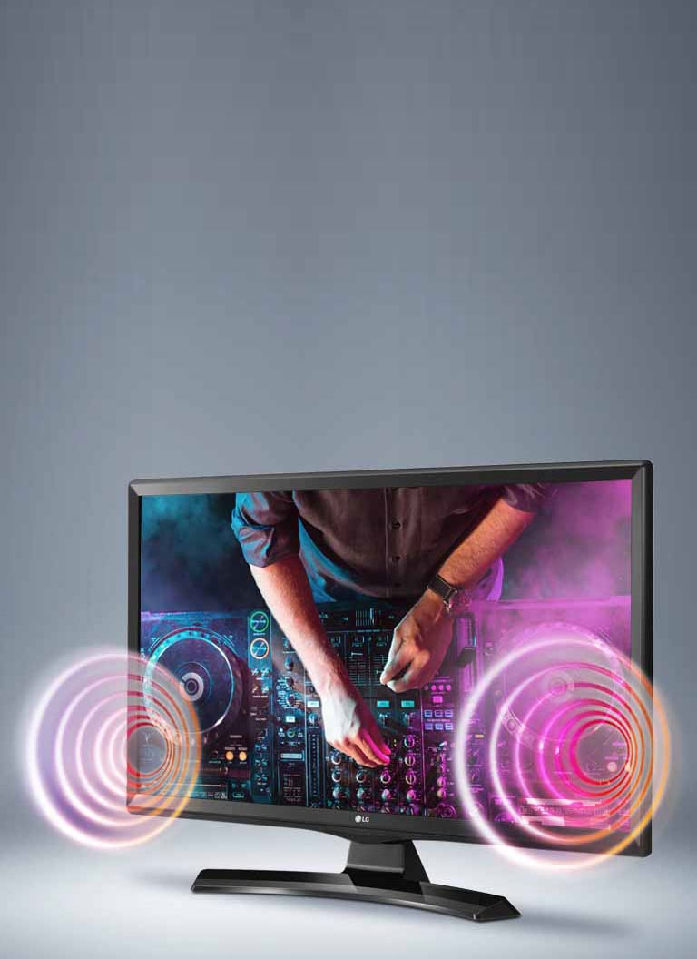 2 stereofónne reproduktory s výkonom 5 W 2