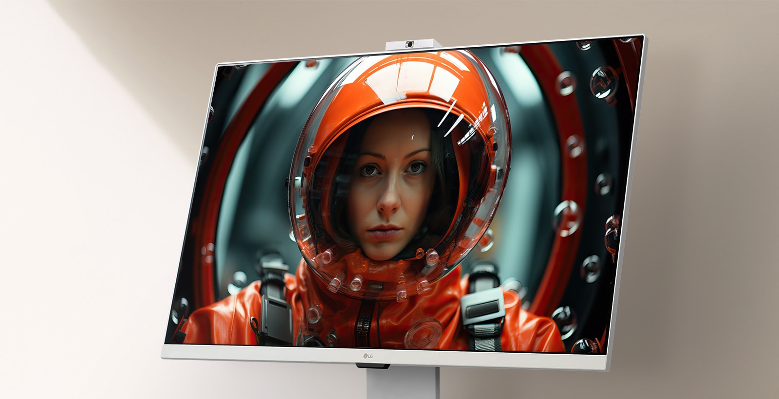 LG Smart Monitor sa používa na sledovanie podmanivých filmov