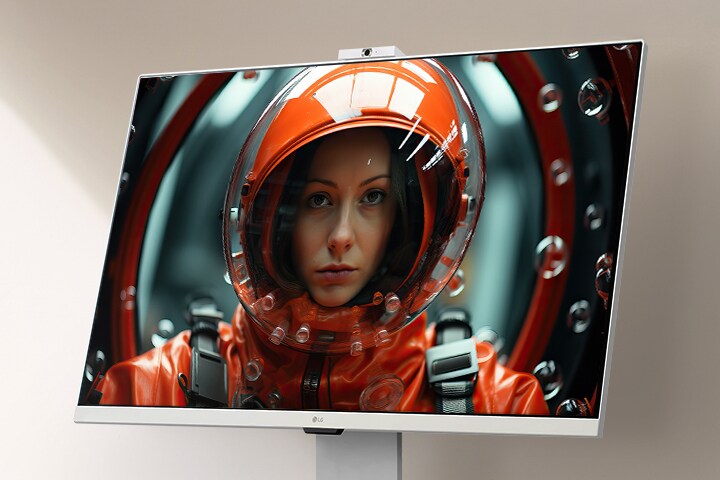 LG Smart Monitor sa používa na sledovanie podmanivých filmov