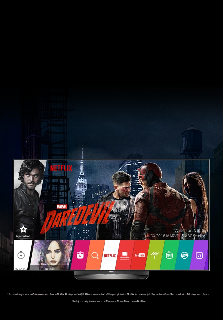 LG OLED TV a služba Netflix vytvárajú dokonalé spojenie2