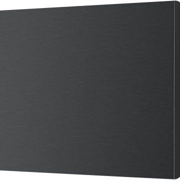 Farebná vzorka pre farbu black steel. 