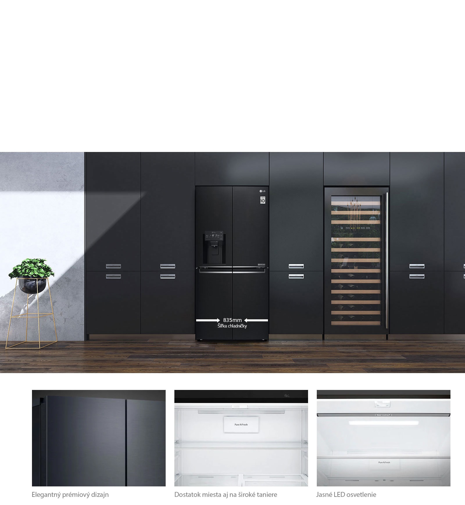 Kompaktný dizajn vhodný do každej kuchyne