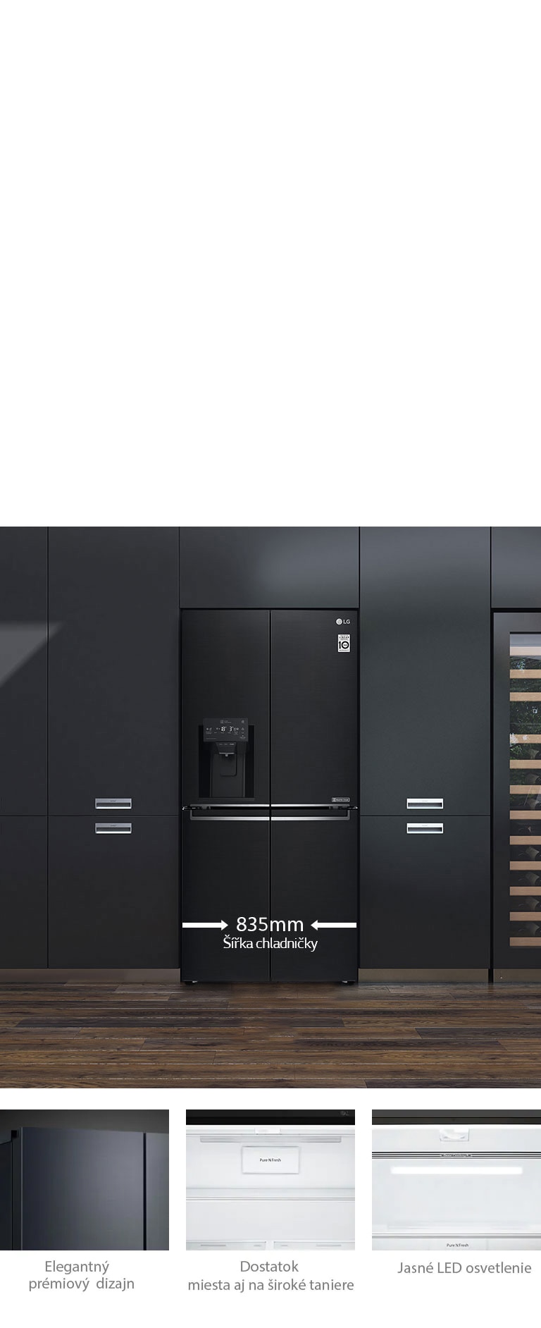 Kompaktný dizajn vhodný do každej kuchyne