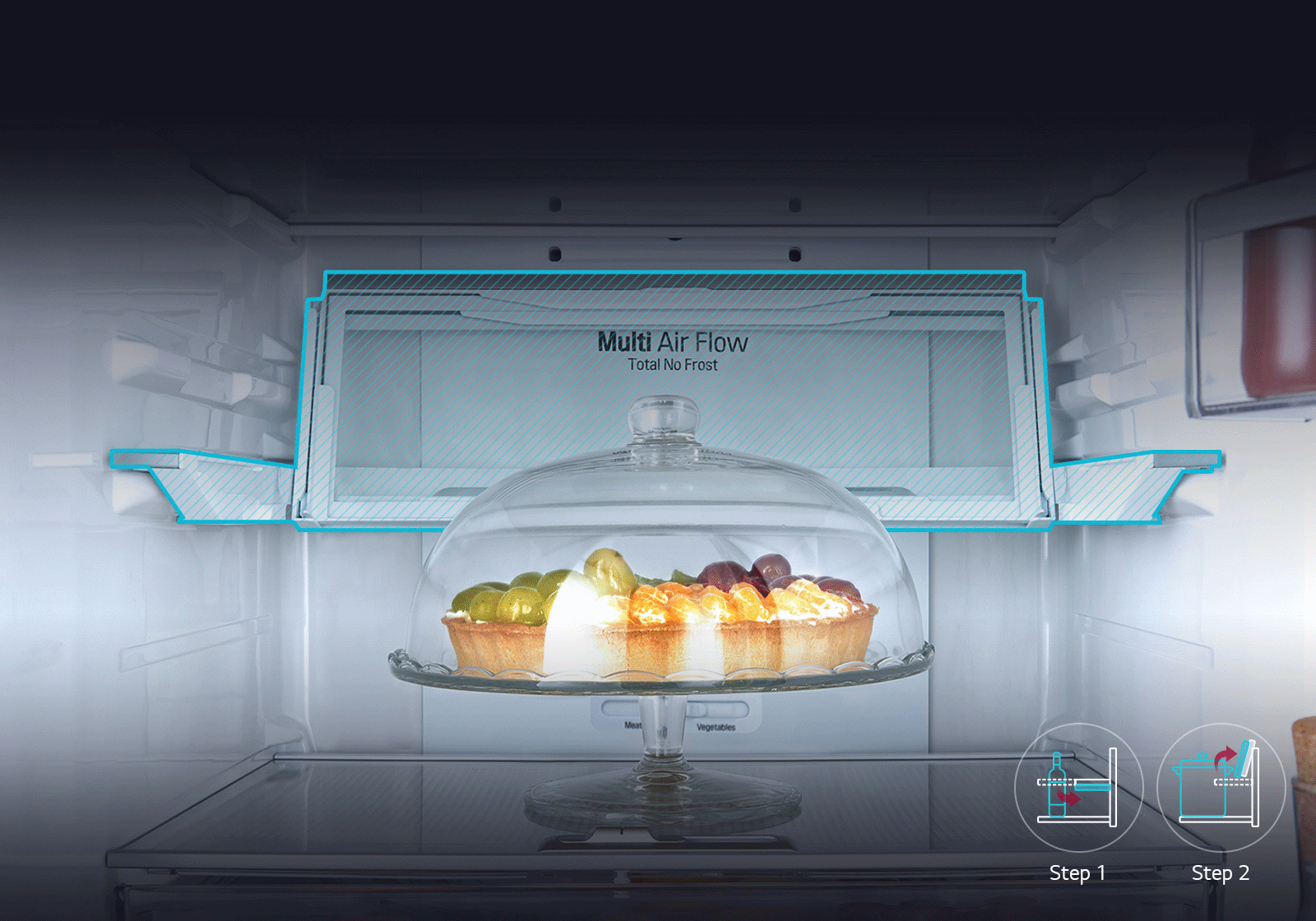 Polica s možnosťou zloženia v dvoch krokoch1