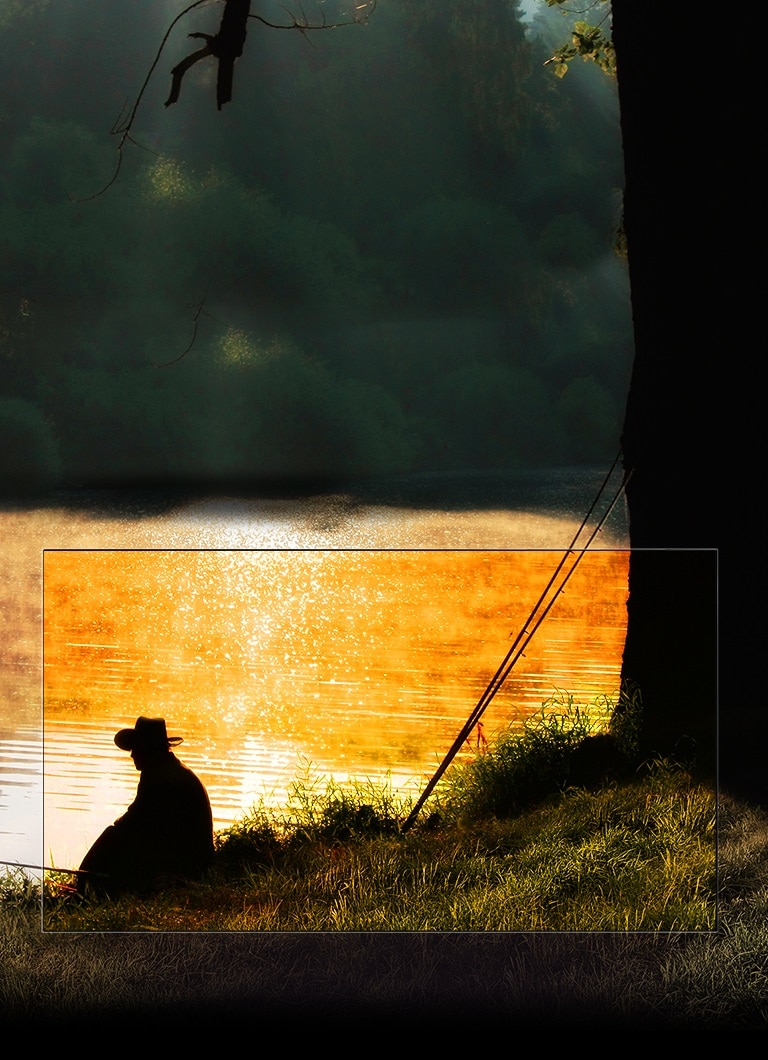 Dokonalá čierna. Ohromujúci kontrast.2