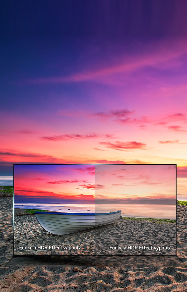 Funkcia HDR Effect pre lepší zážitok zo sledovania<br>2