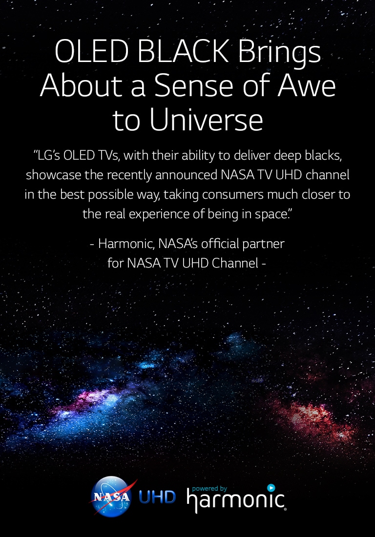 OLED BLACK budí vo vesmíre pocit úžasu